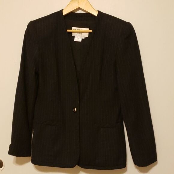 Donna toran striped blazer size 8 - Picture 1 of 8